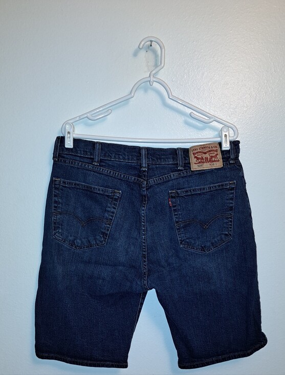Levi's Other - Levi's Men's 505 Regular Fit Blue Denim Shorts